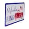 12" Metal Patriotic Let Freedom RING Sign Wall Décor